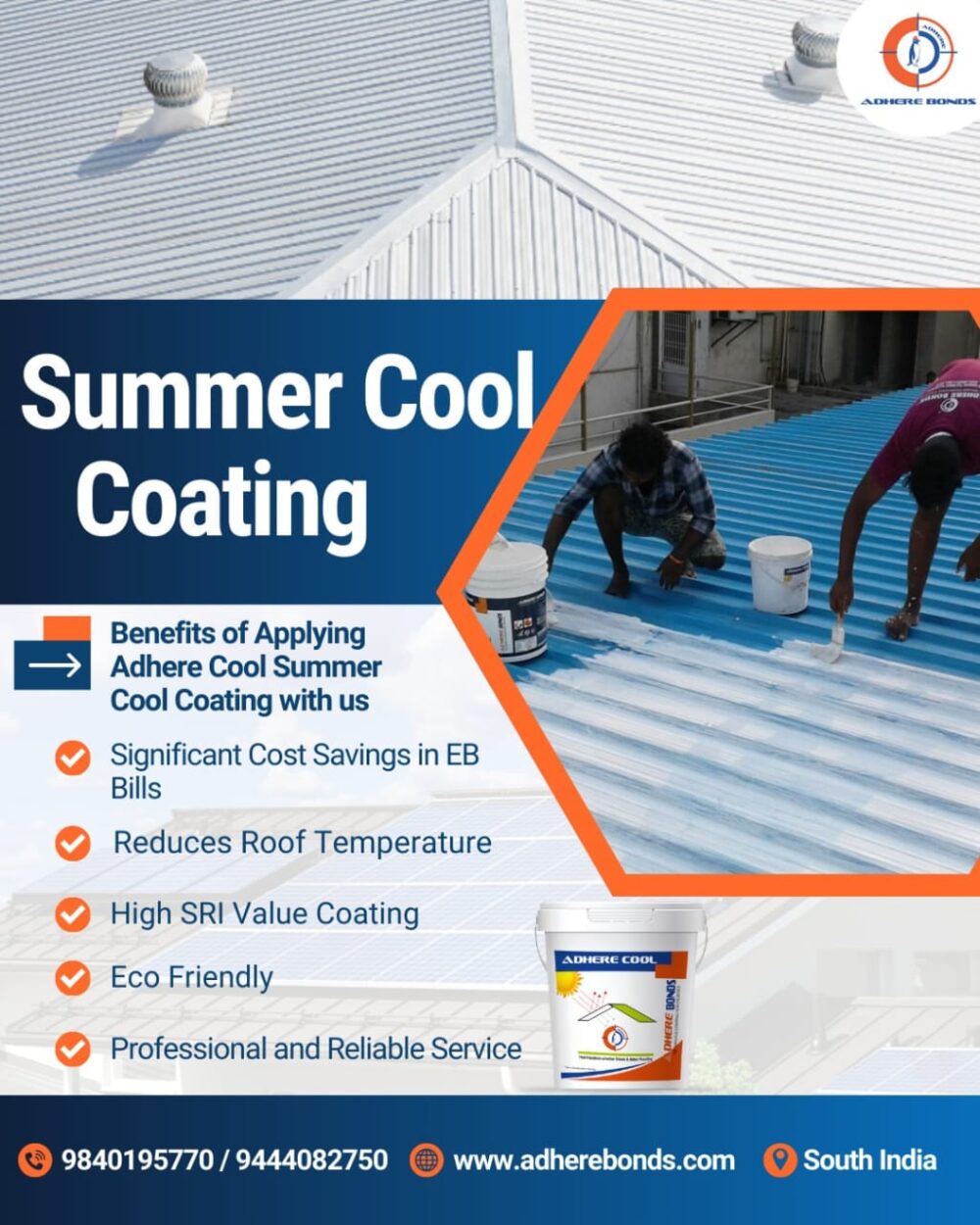Heat Reflective coating 10 Kg/450 Sq.feet - Image 4