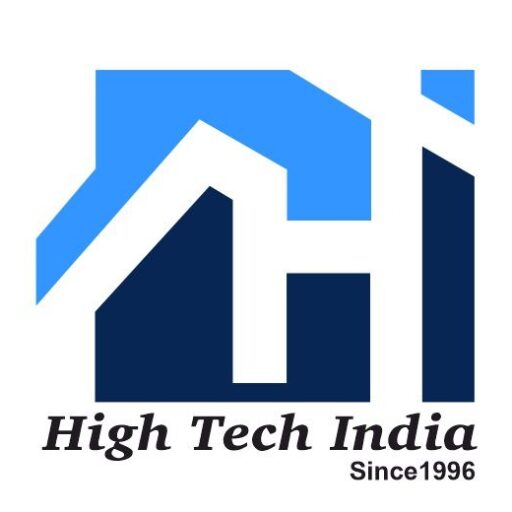 High tech india logo