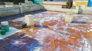 Terrace waterproofing
